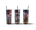 America 250 Celebration Skyline – Patriotic 20 oz Tumbler