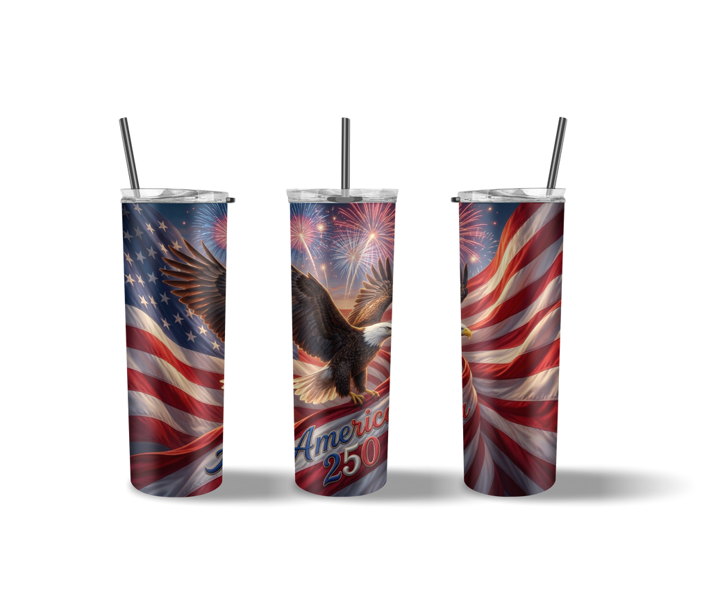 American Pride Eagle – America 250 Celebration 20 oz Tumbler