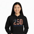 Freedom, Aged 250 Years Hoodie