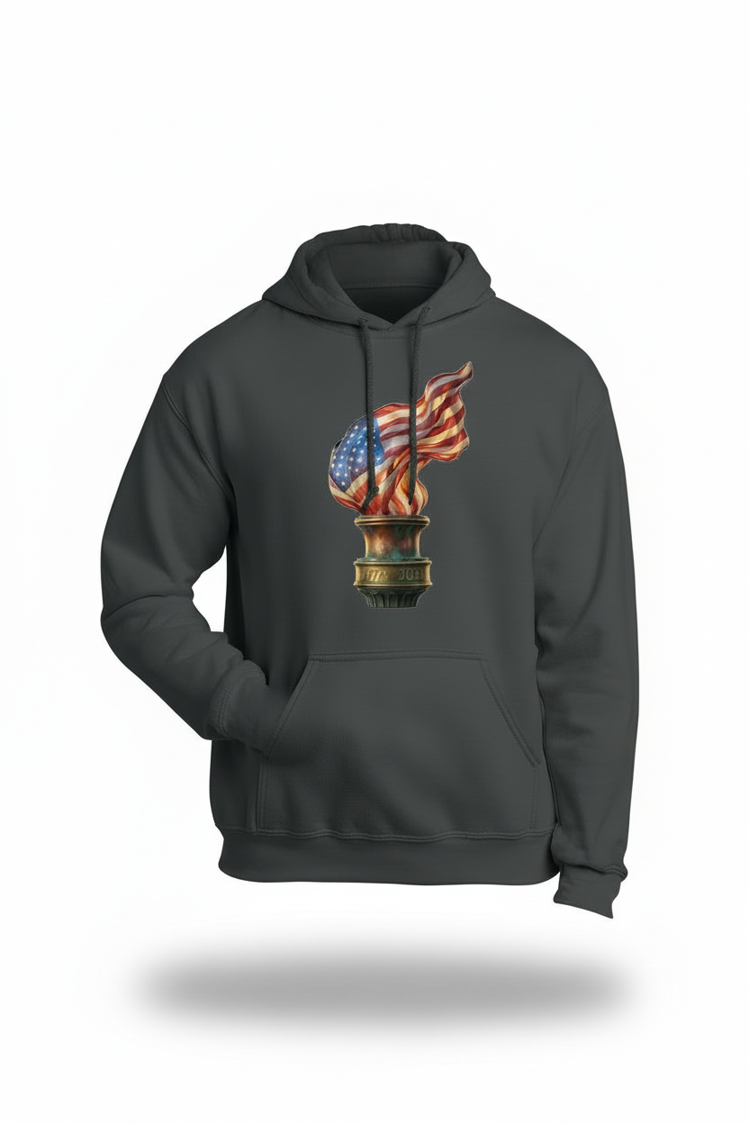 The Eternal Flame of Liberty Hoodie