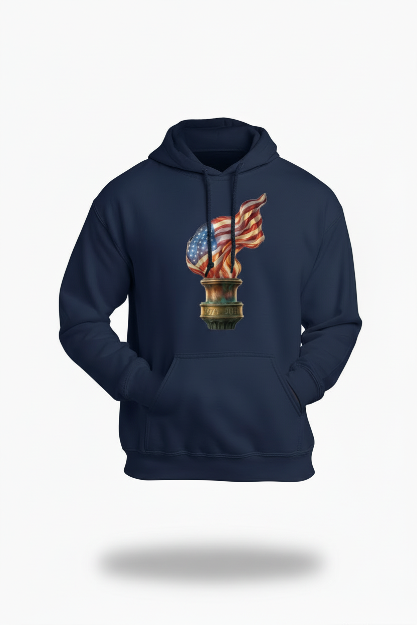 The Eternal Flame of Liberty Hoodie