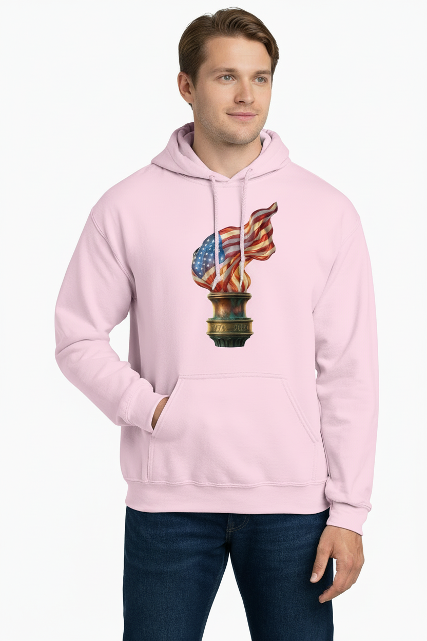 The Eternal Flame of Liberty Hoodie
