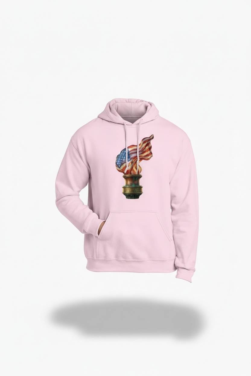 The Eternal Flame of Liberty Hoodie